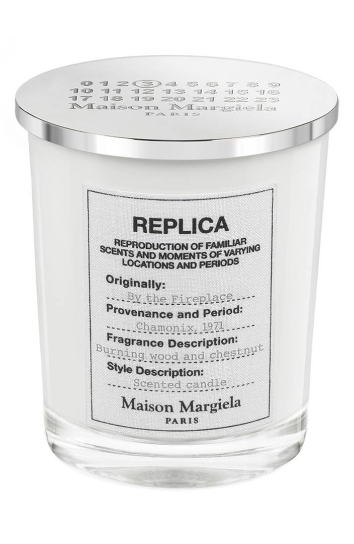 Replica By The Fireplace Candle